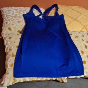 SHEIN Blue Mini Dress